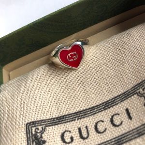 BNNW Gucci Red Heart Ring